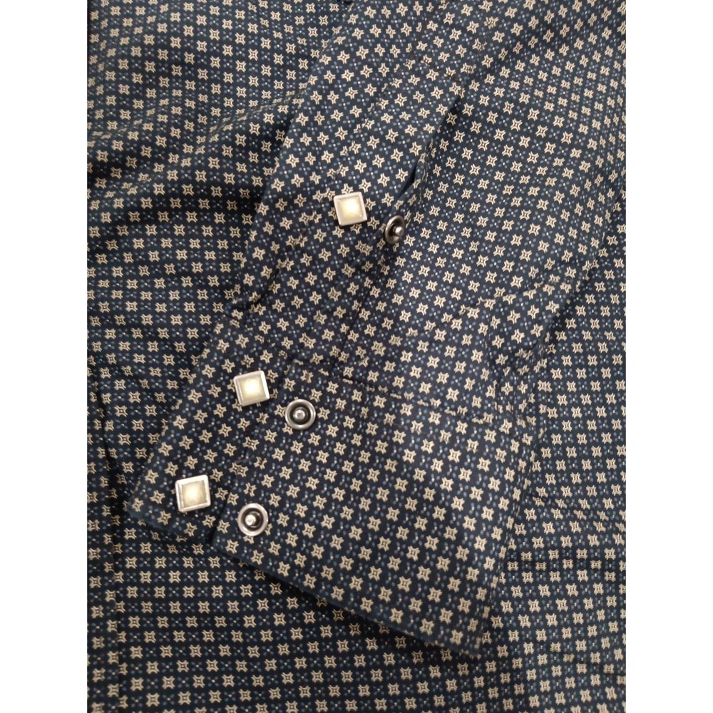 Larry Mahan Cowboy Collection Button Up Sz XL Tooth Pockets Rare 2646 - Picture 6 of 13